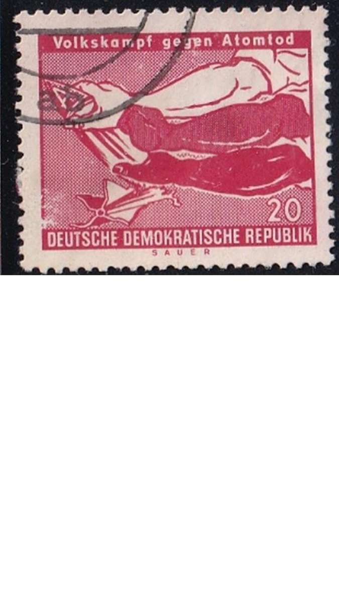 1958 The Struggle against Atomic Death, DDR.