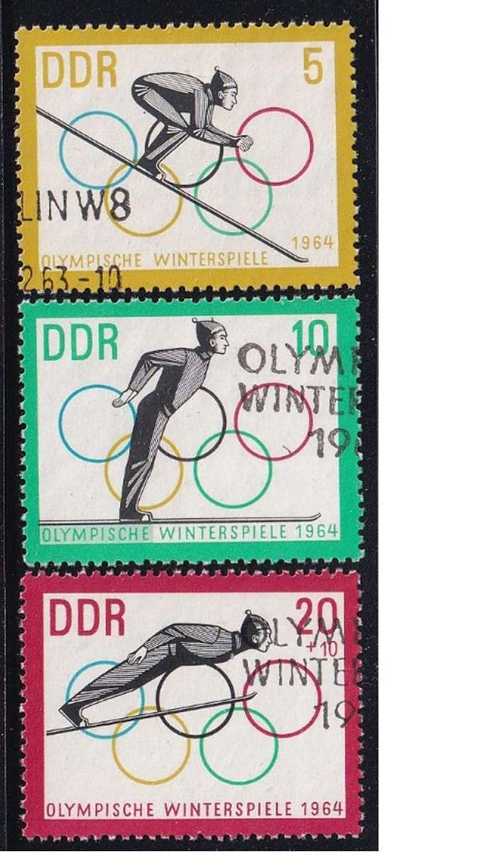 1963 Winter Olympic Games - Innsbruck 1964, Austria, DDR.