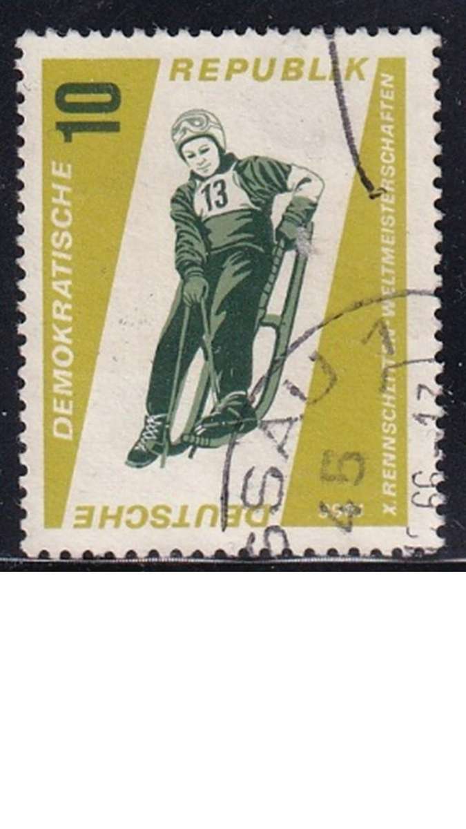 1966 The World Sledding Championship, DDR.