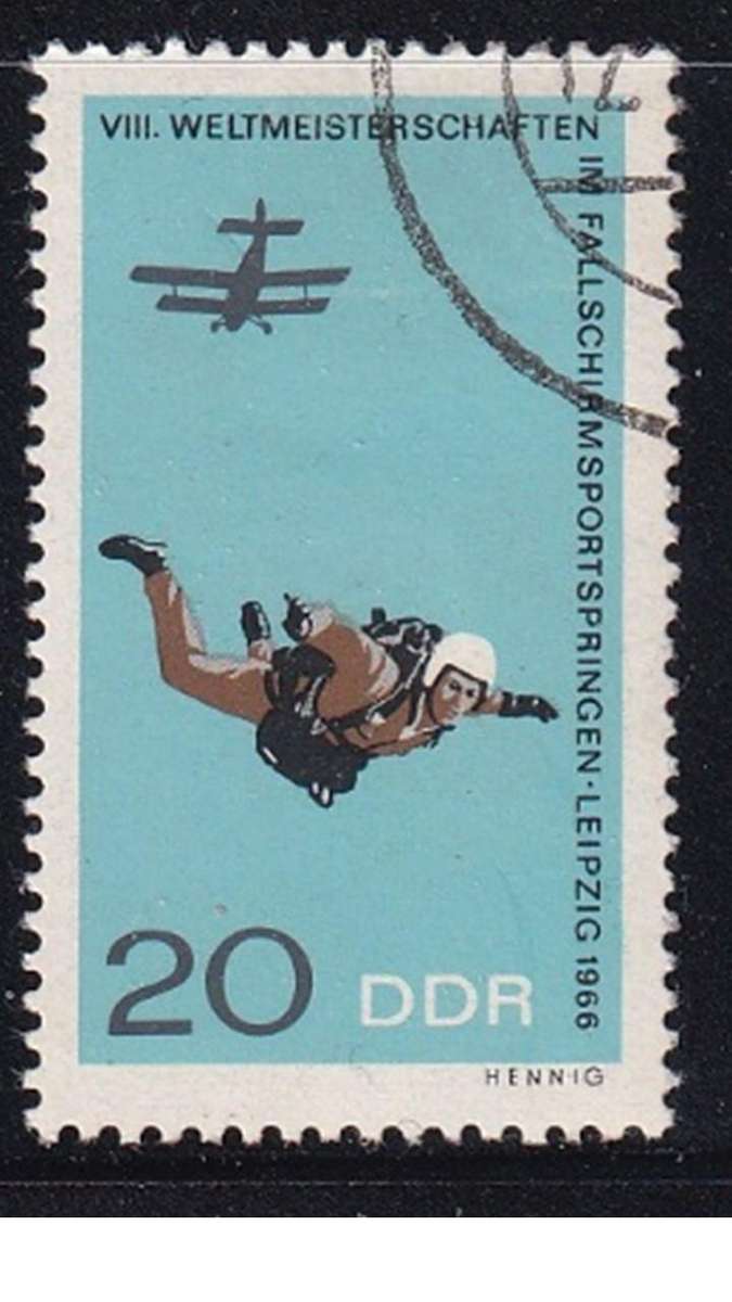 1966 Parachute Jumping World Championships, DDR.