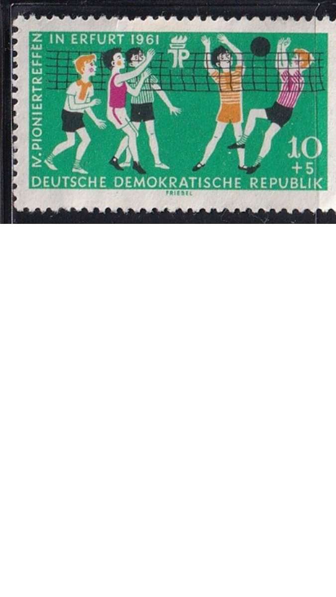 1961 The Pioneer Event in Erfurt, DDR.