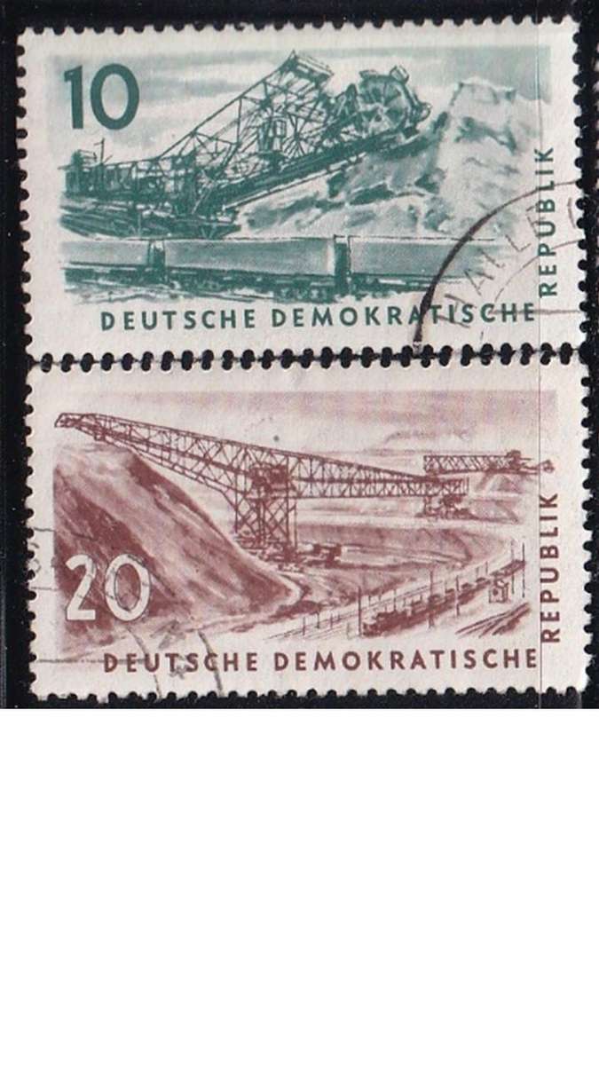 1957 Coal Mining, DDR.
