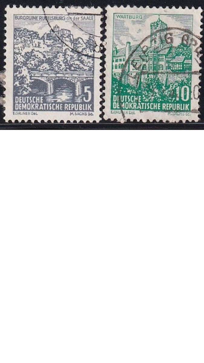 1961 Landscapes, DDR.