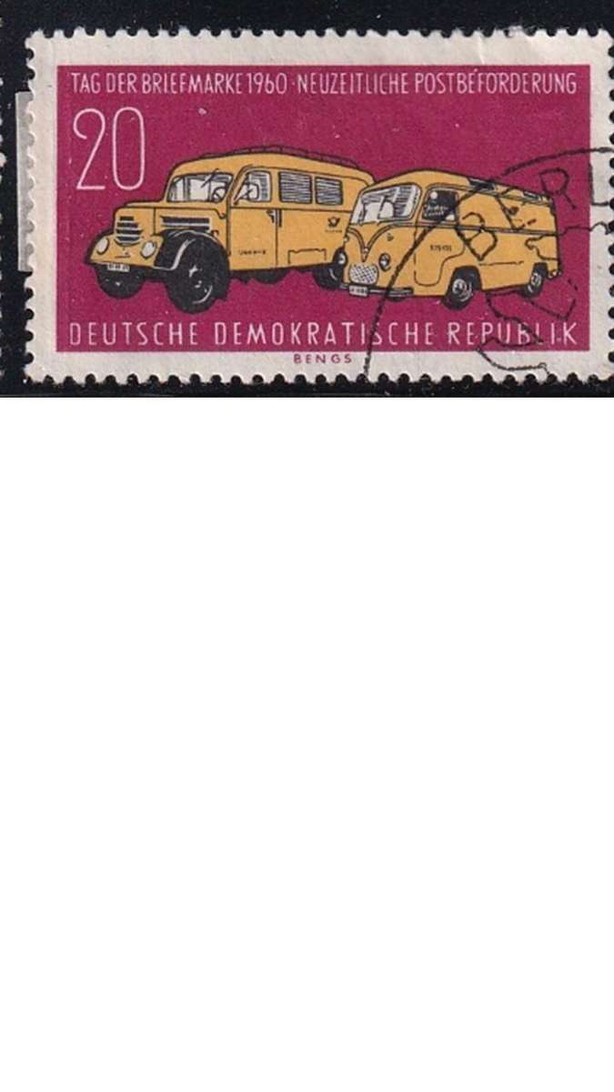 1960 Stamp Day, DDR.