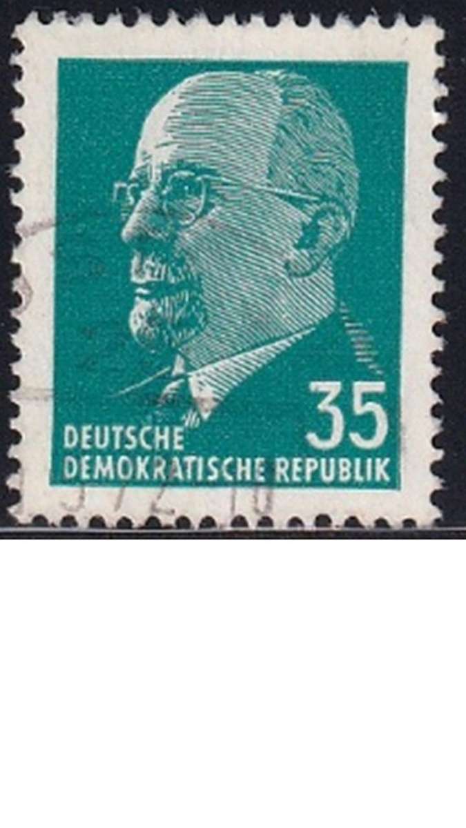 1971 Walter Ulbricht - New Value, DDR.