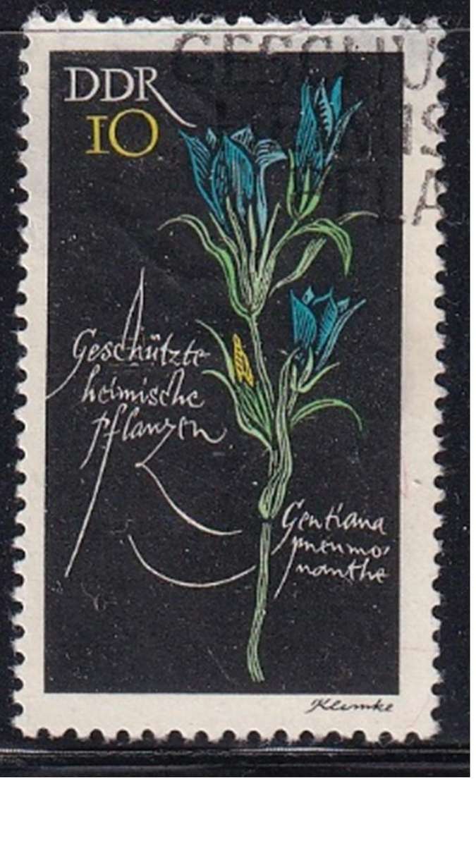 1966 Protected Flowers, DDR.