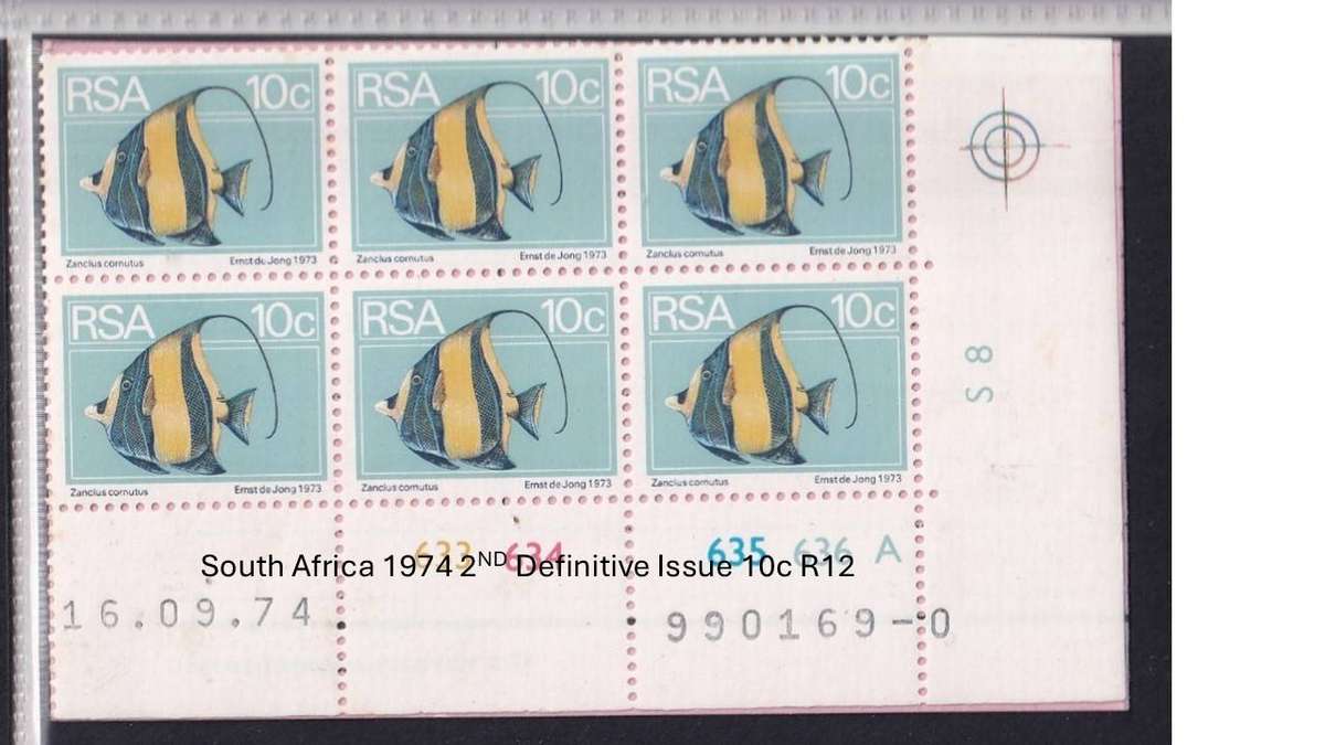 South Africa 1974 2ND Definitive Issue 10c R12