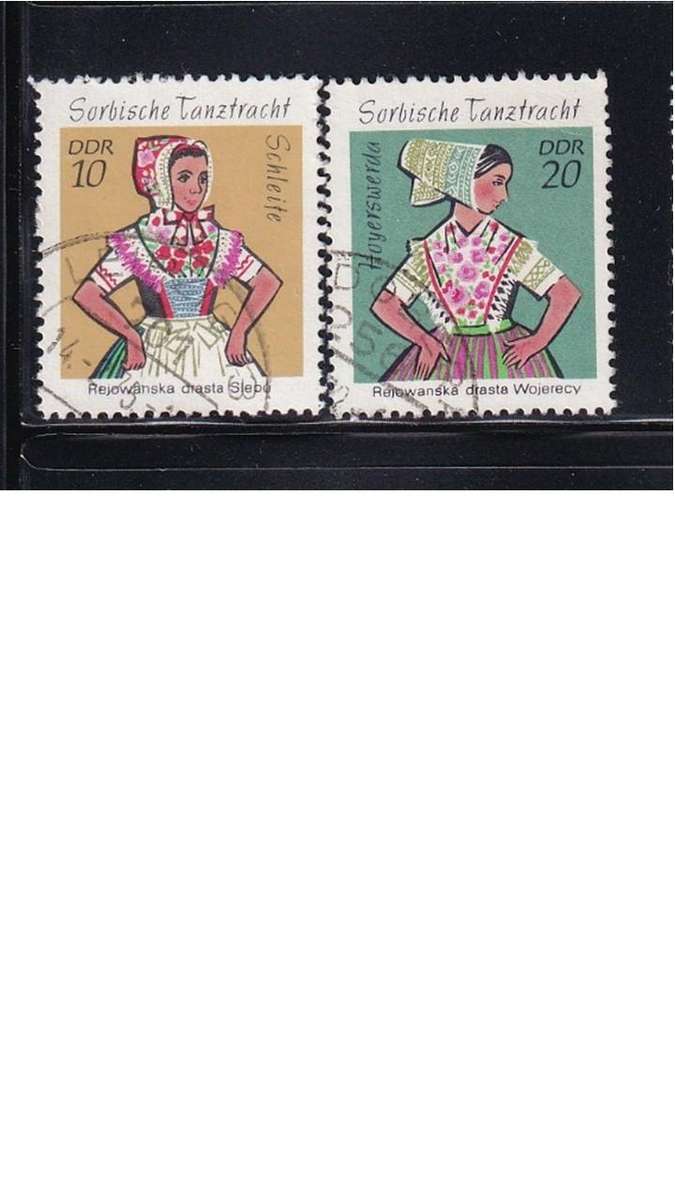 1971 Sobian Costumes - Smaller Edition, DDR.