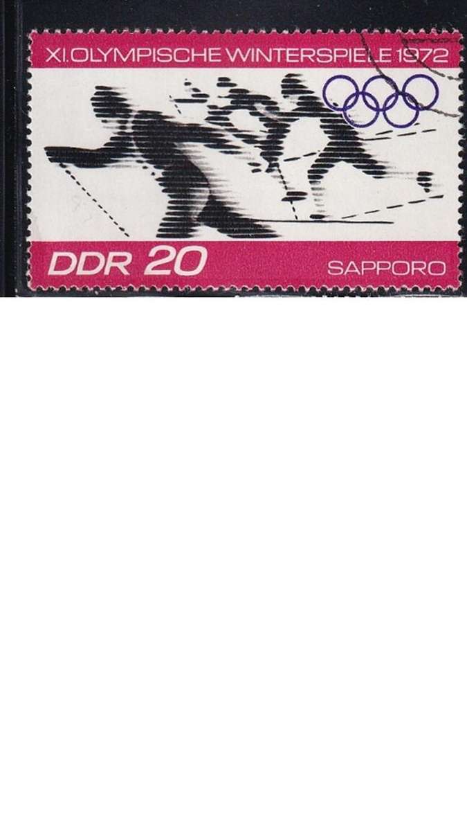 1971 Winter Olympic Games - Sapporo, Japan, DDR.
