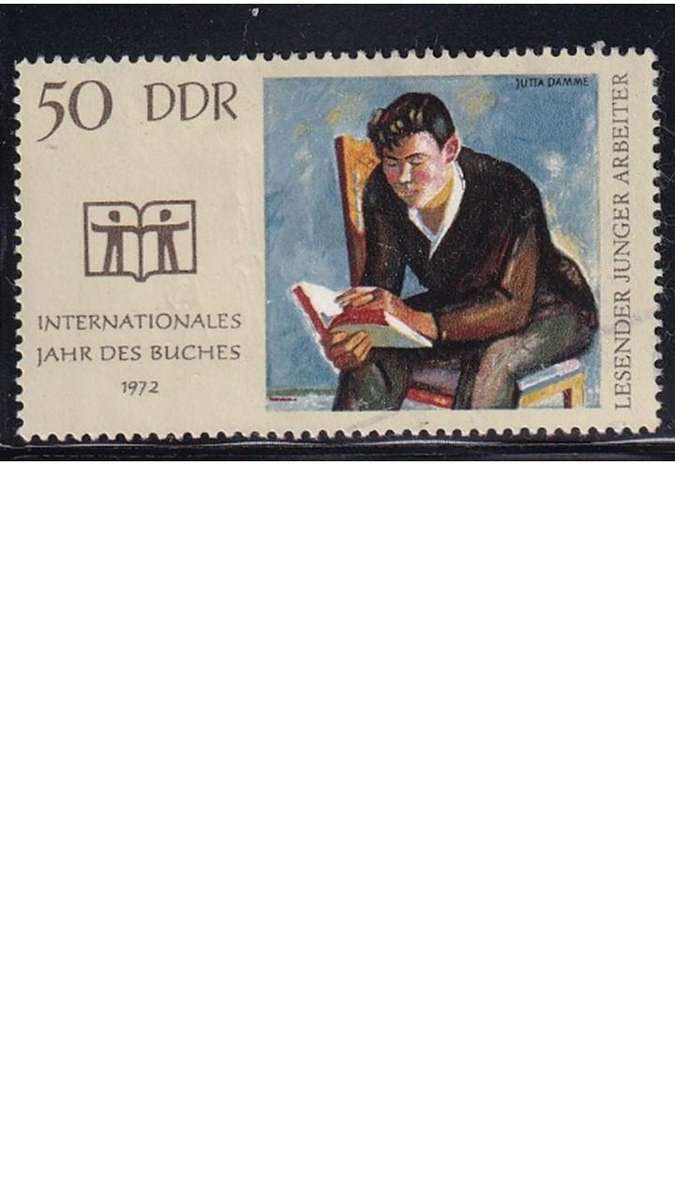 1972 International Book Year, DDR.