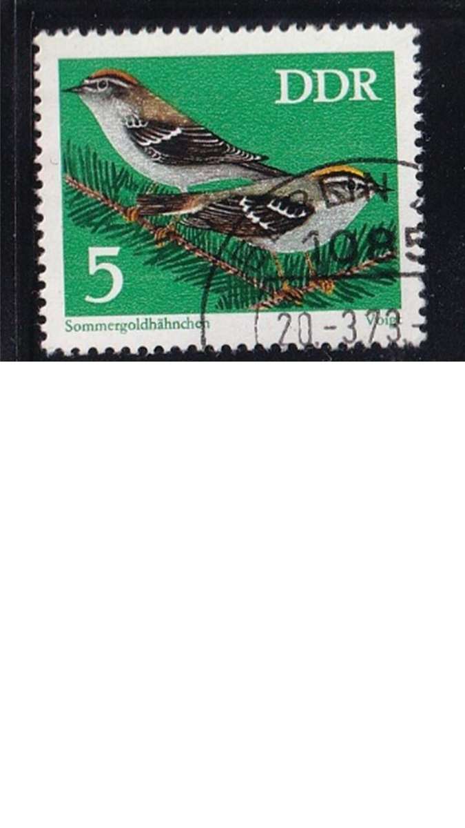 1973 Protected Songbirds, DDR.