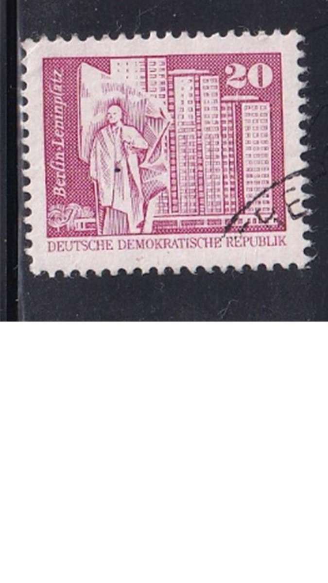 1973 Buildings - Small Edition, Glossy Paper, DDR.
