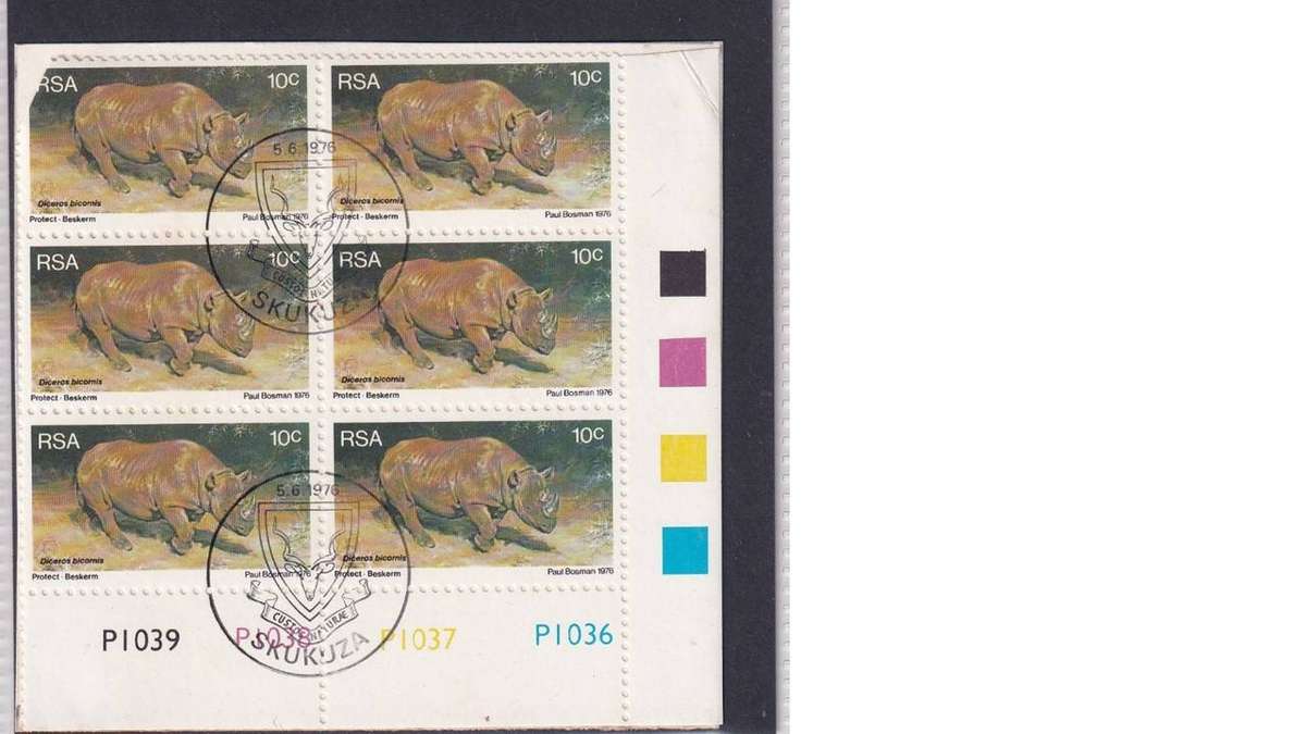 South Africa 1976 World Environmental and Nature Conservation Year. CB R42