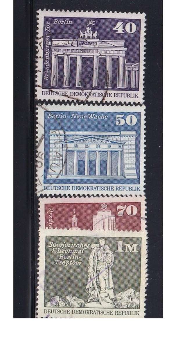 1973 Buildings, DDR.