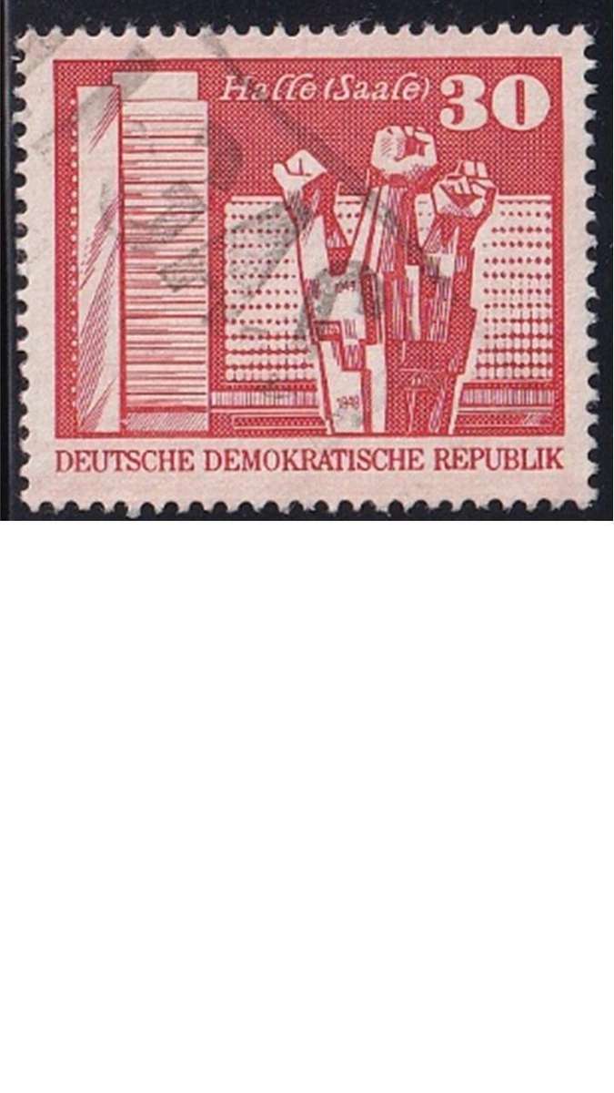 1973 New Daily Stamps, DDR.