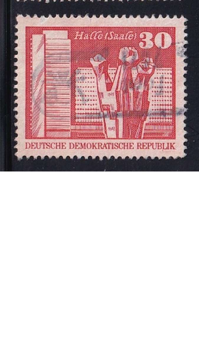 1973 New Daily Stamps, DDR.