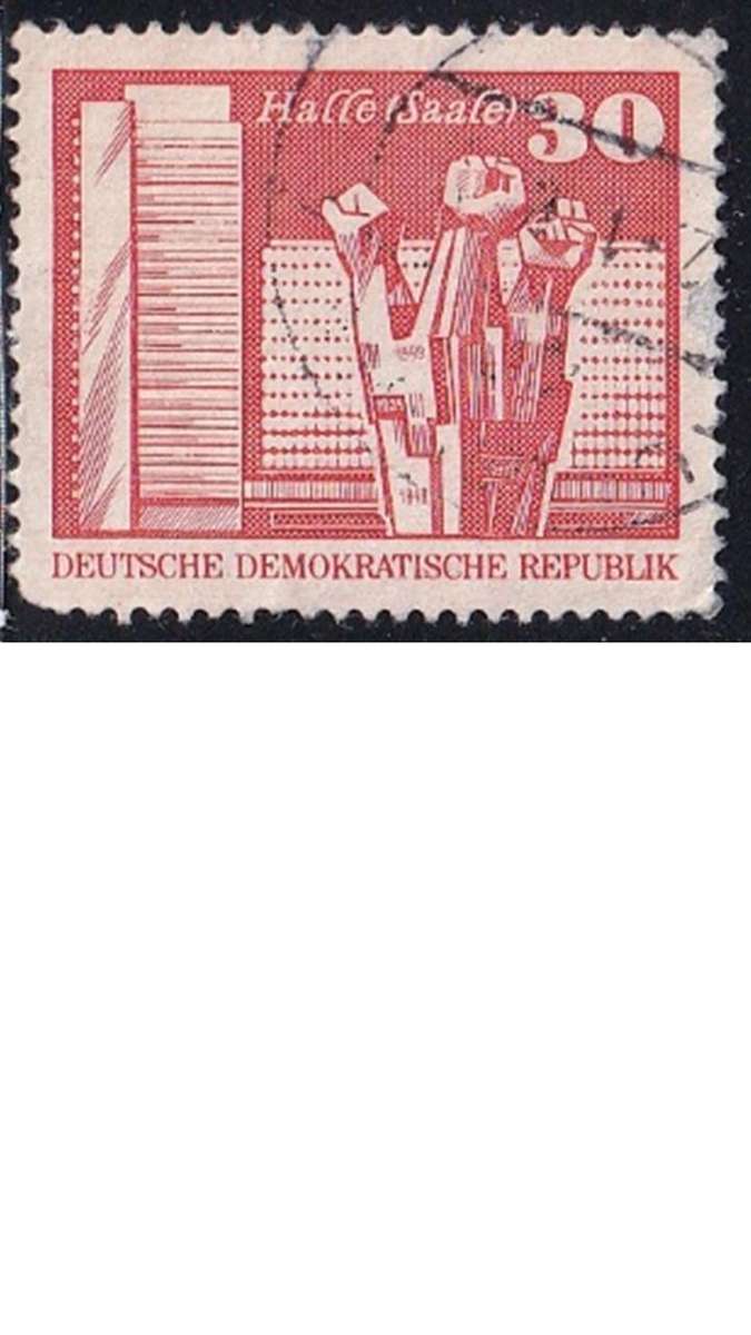 1973 New Daily Stamps, DDR.