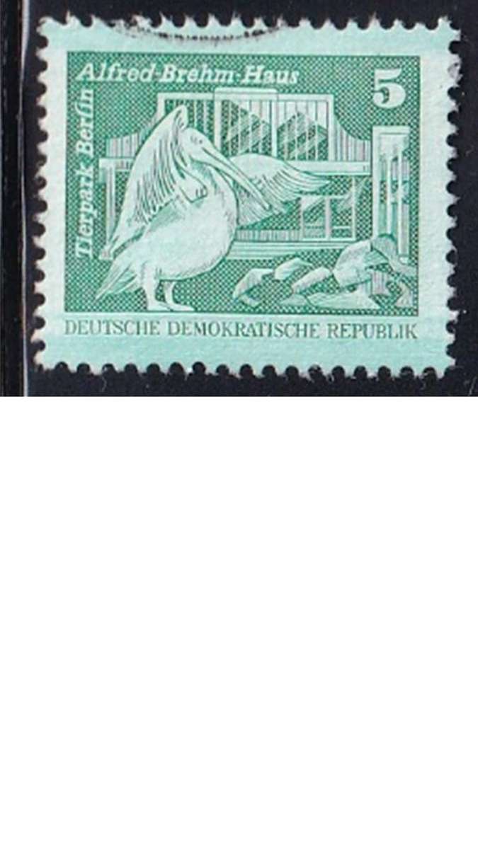 1974 Berlin Zoo & New Guardhouse - Small Edition, DDR.