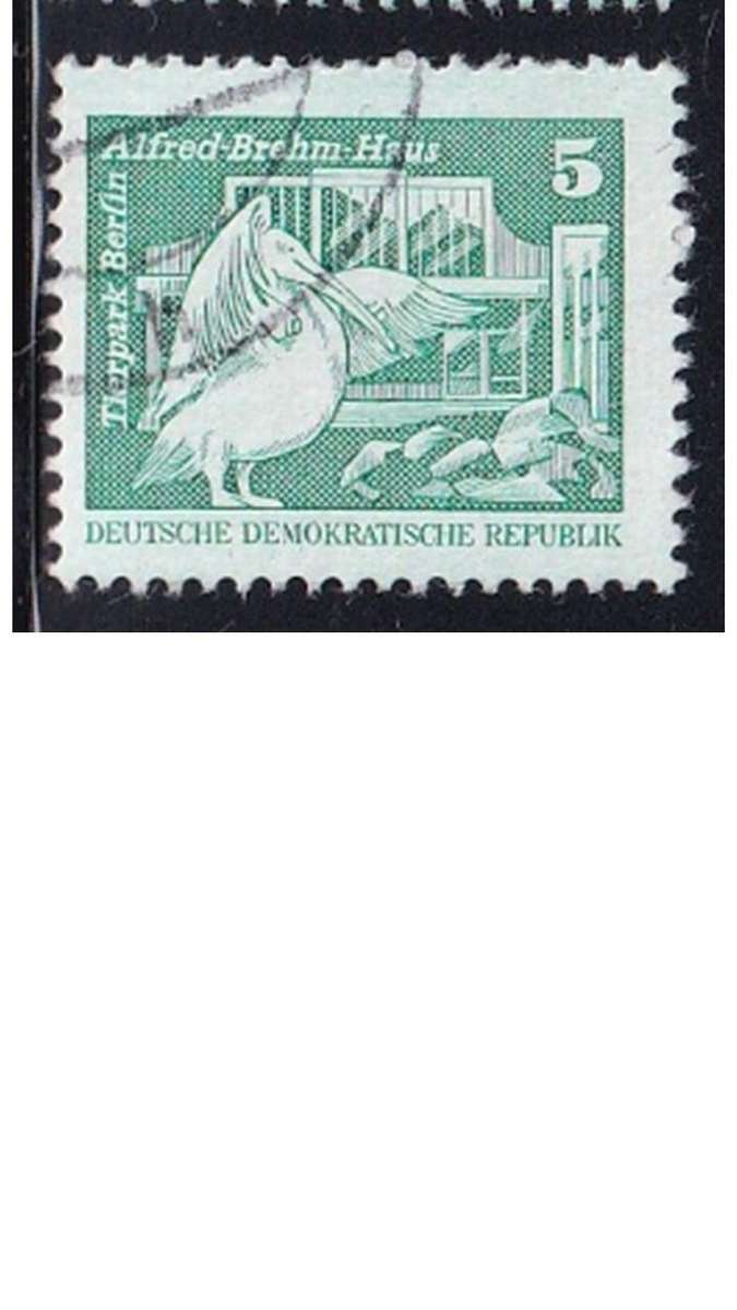 1974 Berlin Zoo & New Guardhouse - Small Edition, DDR.