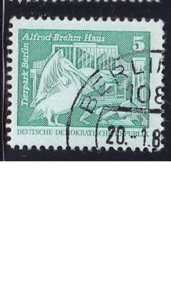 1974 Berlin Zoo & New Guardhouse - Small Edition, DDR.