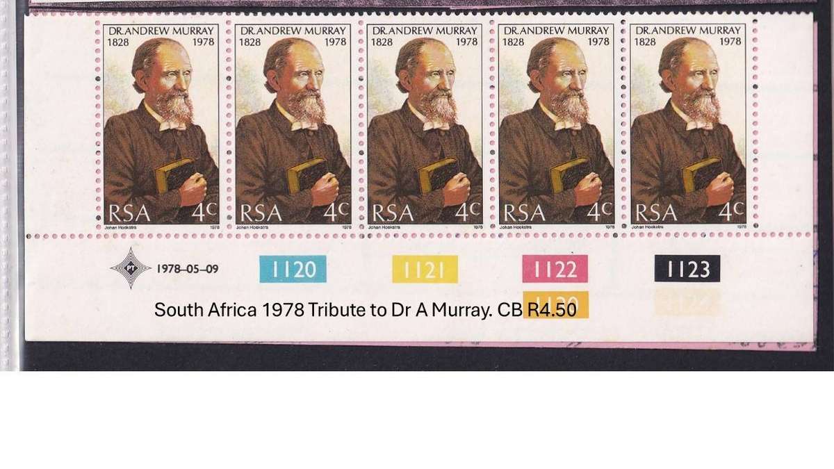 South Africa 1978 Tribute to Dr A Murray. CB R4.50