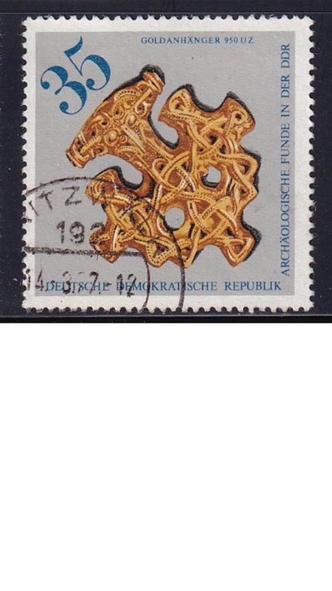 1976 Archaeological Findings, DDR.