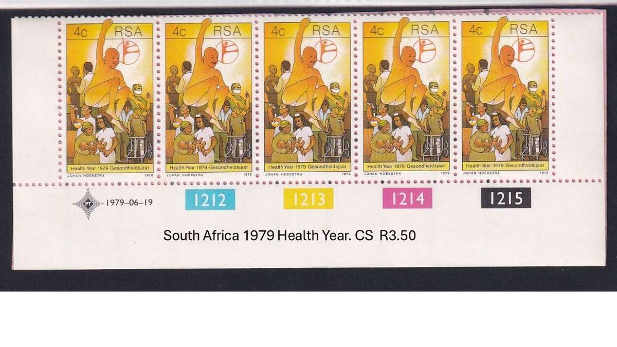 South Africa 1979 Health Year. CS  R3.50