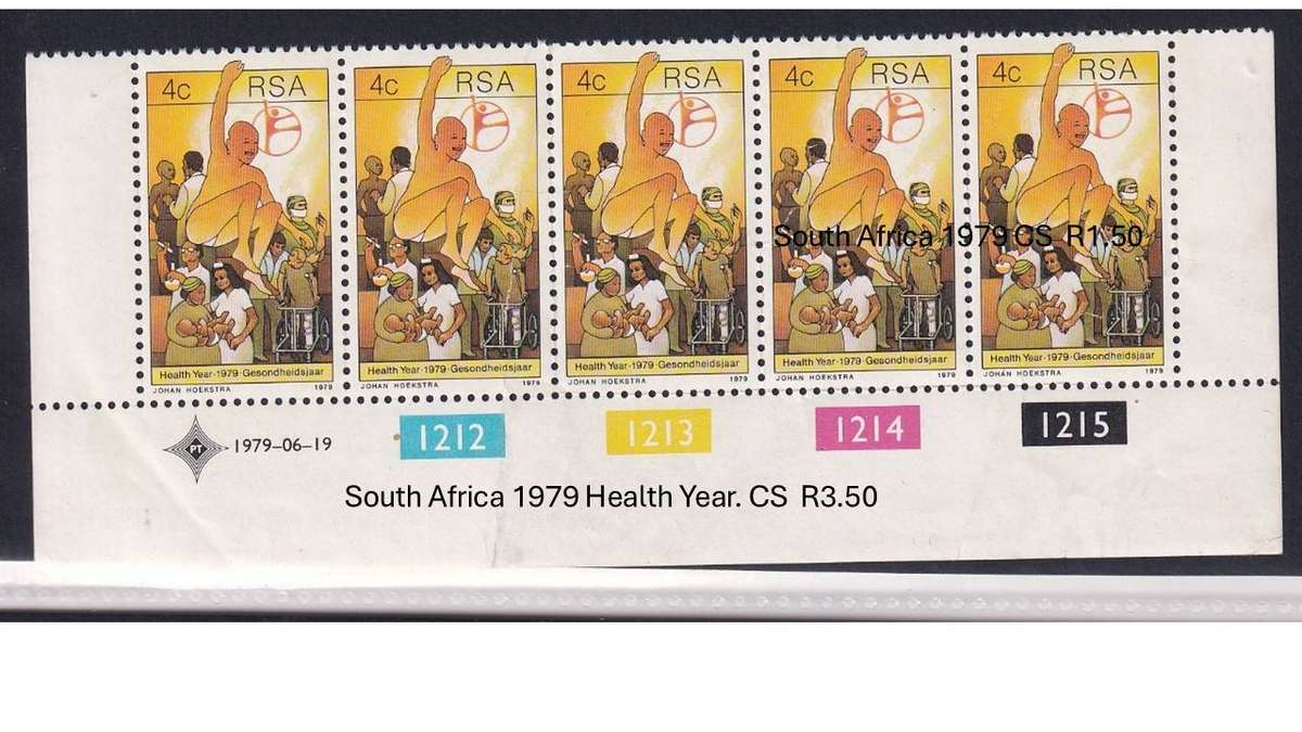 South Africa 1979 Health Year. CS  R3.50
