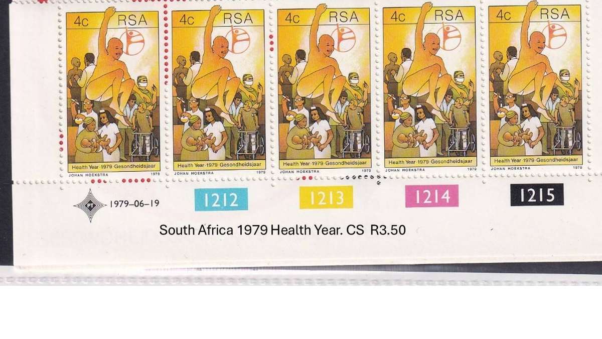 South Africa 1979 Health Year. CS  R3.50