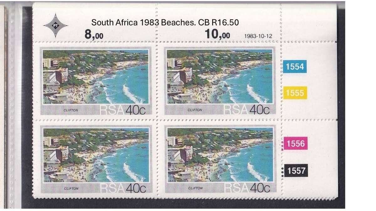 South Africa 1983 Beaches. CB R16.50