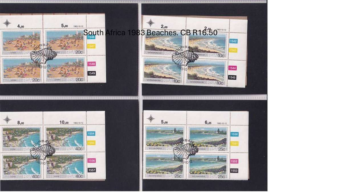 South Africa 1983 Beaches. CB R16.50