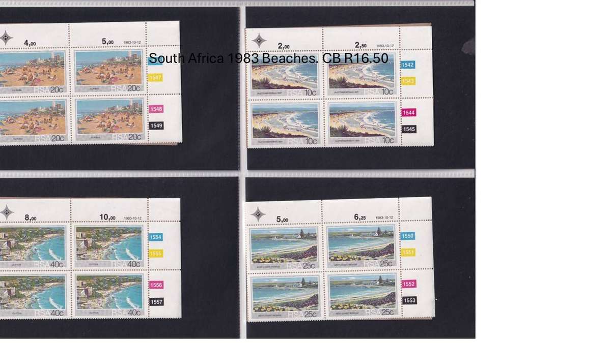 South Africa 1983 Beaches. CB R16.50
