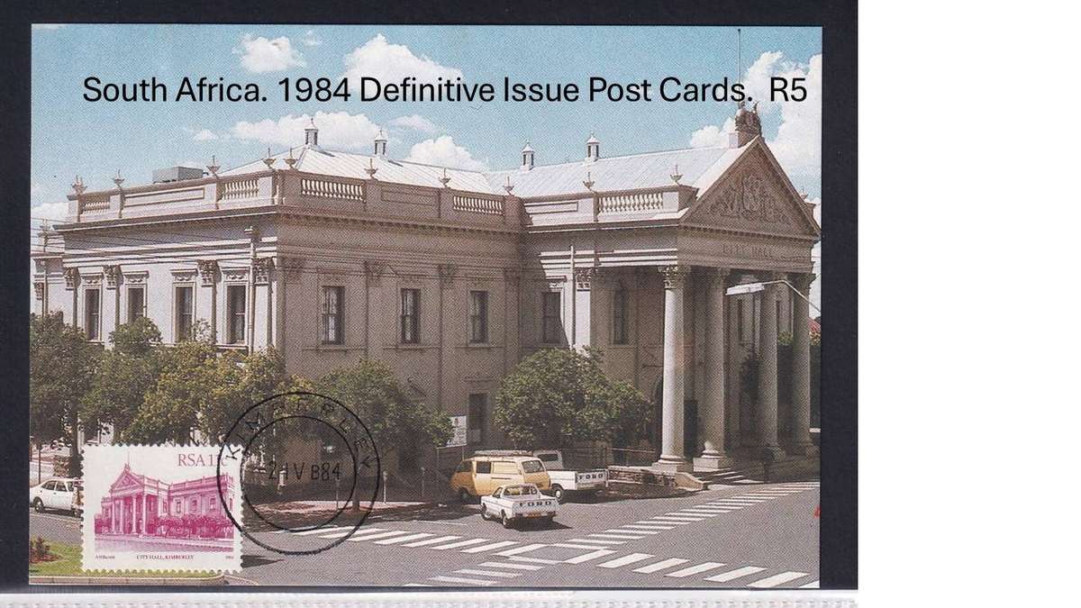 South Africa. 1984 Definitive Issue Post Cards.  R5