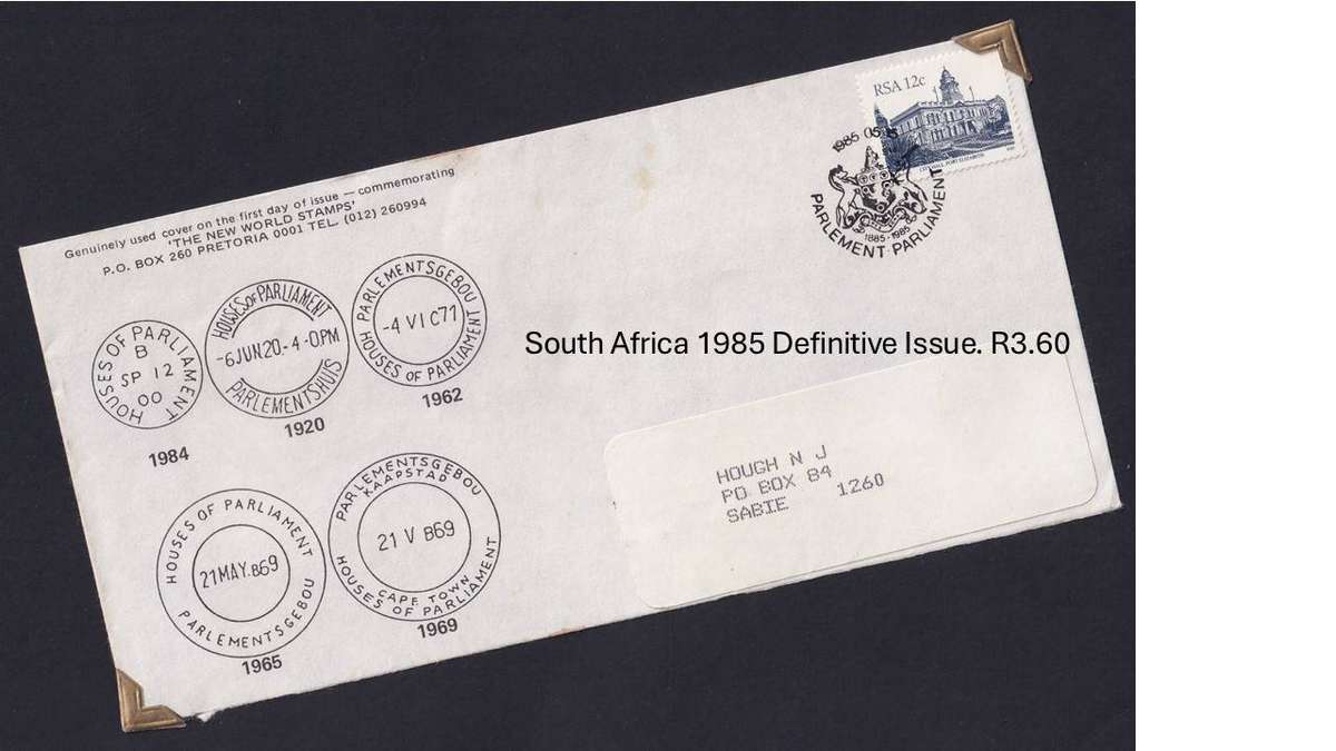 South Africa 1985 Definitive Issue. R3.60