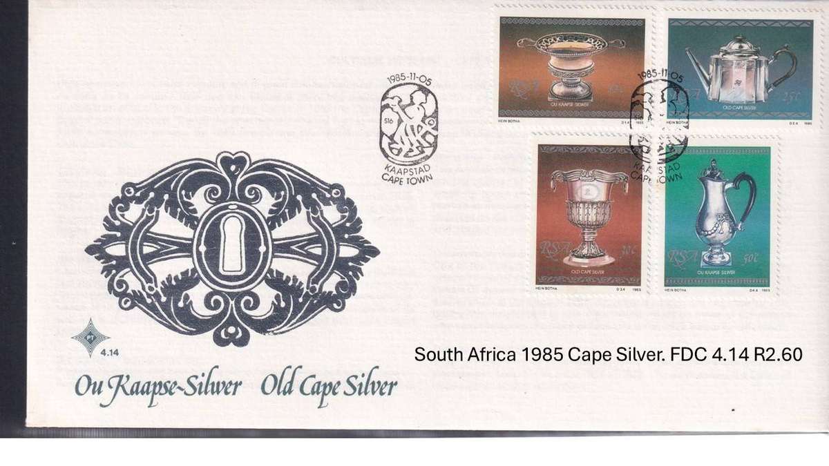 South Africa 1985 Cape Silver. FDC 4.14 R2.60