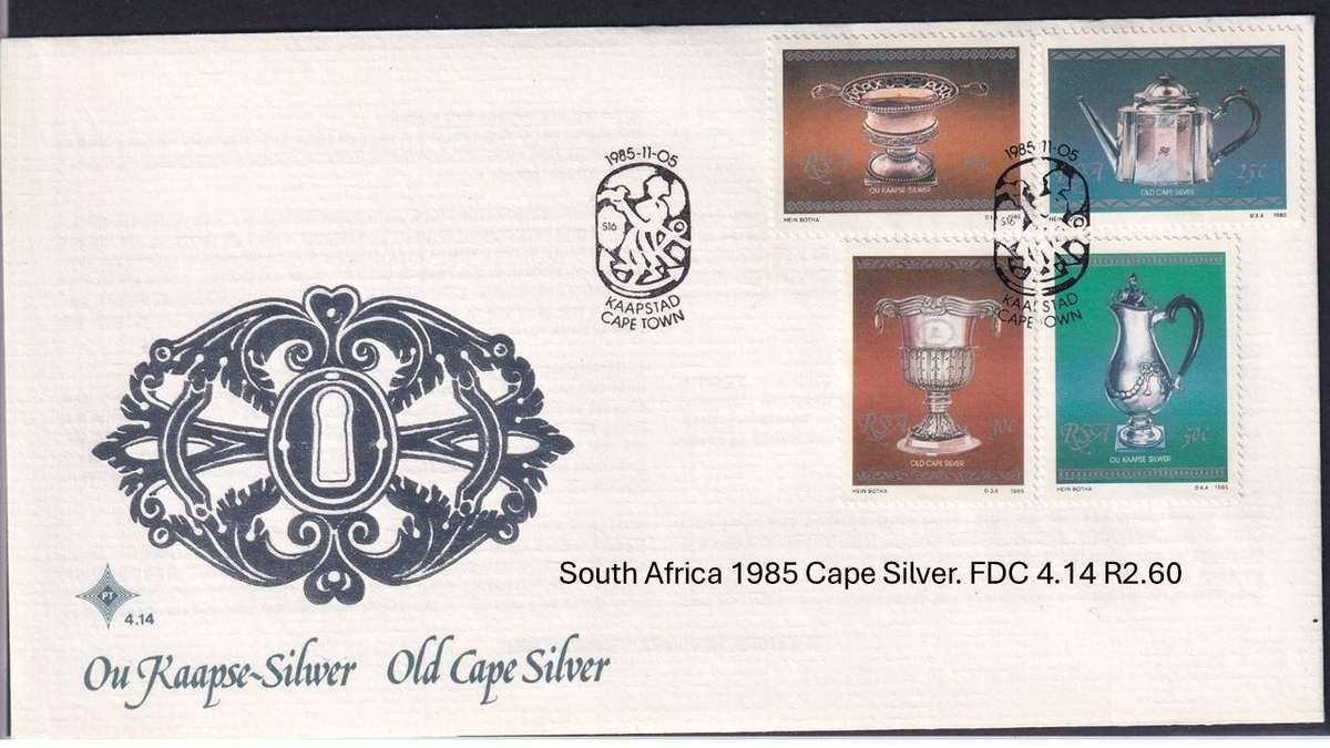 South Africa 1985 Cape Silver. FDC 4.14 R2.60