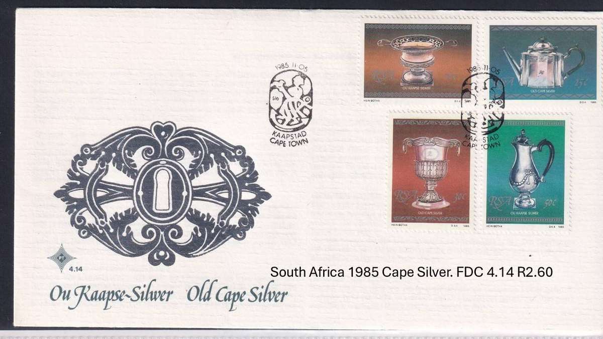 South Africa 1985 Cape Silver. FDC 4.14 R2.60
