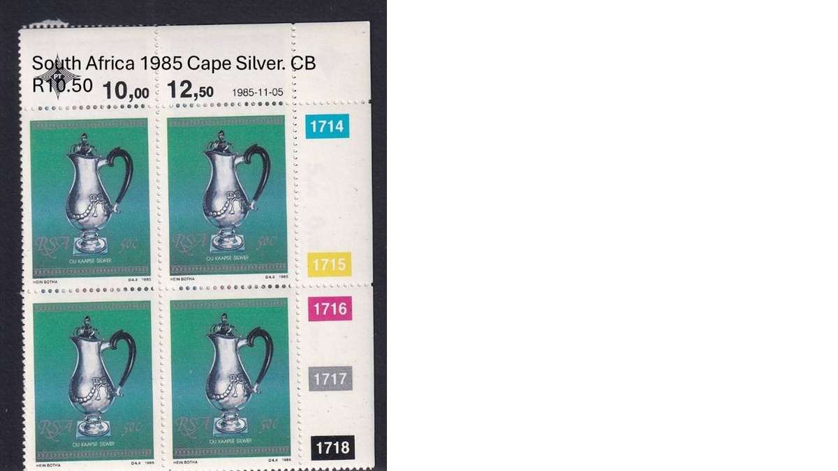 South Africa 1985 Cape Silver. CB (Full Set). R10.50