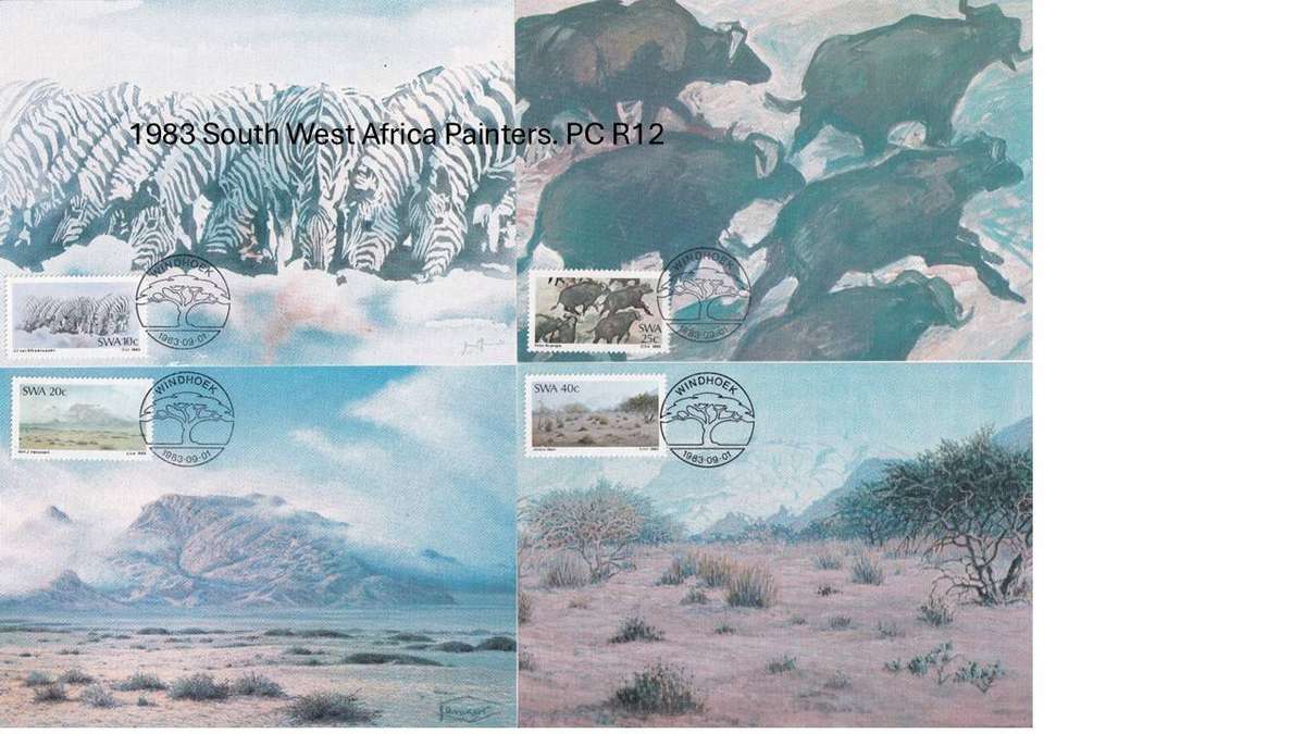 1983 South West Africa Painters. PC R12