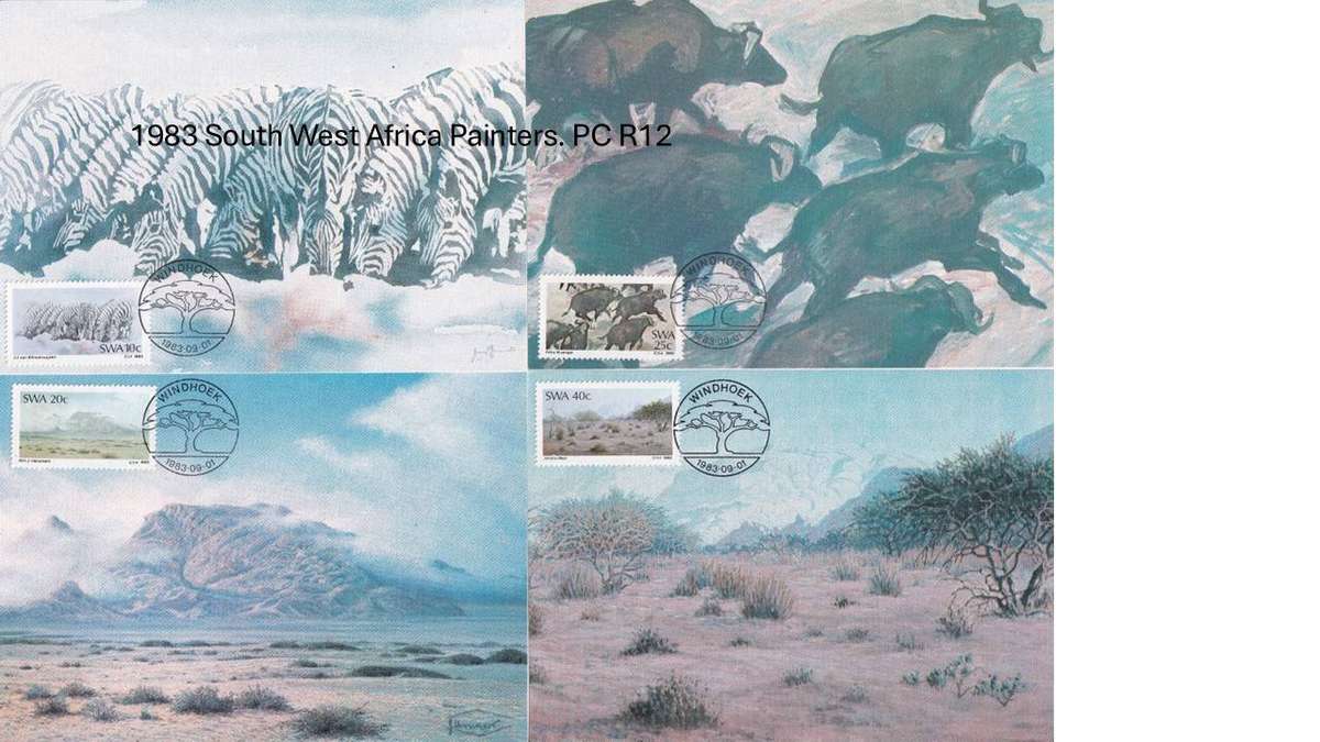 1983 South West Africa Painters. PC R12