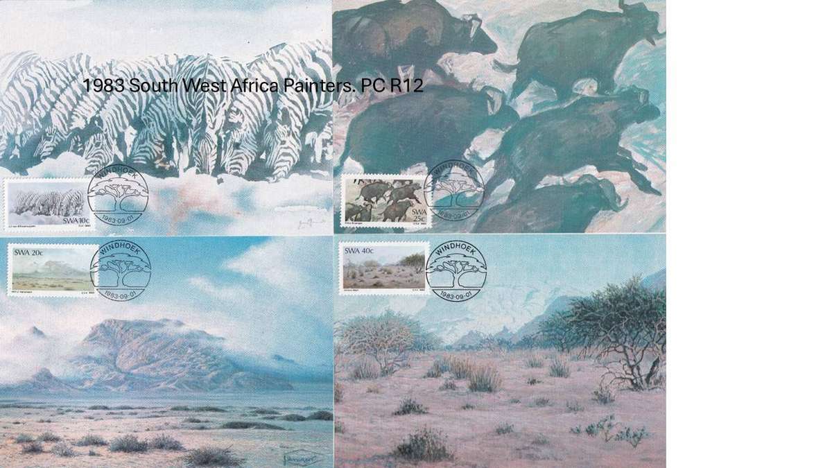 1983 South West Africa Painters. PC R12