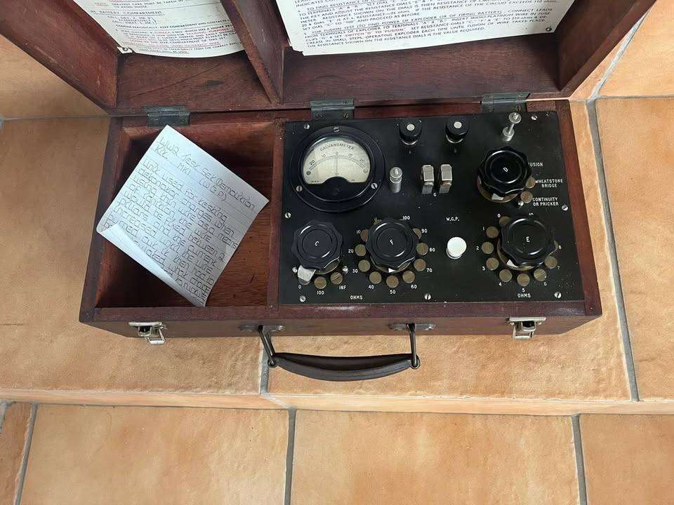 Test Demolition Kit MK1 (W.P.G.) possibly WW2 era