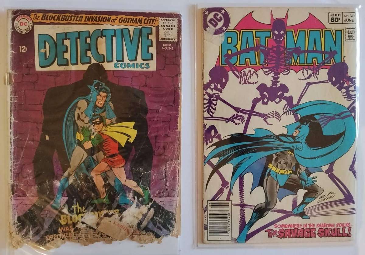 Batman and The Shadow DC lot