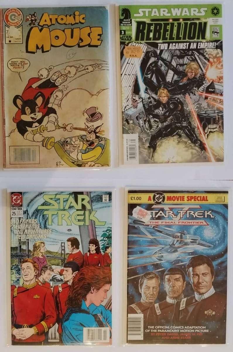 Star Trek and Indie comic lot