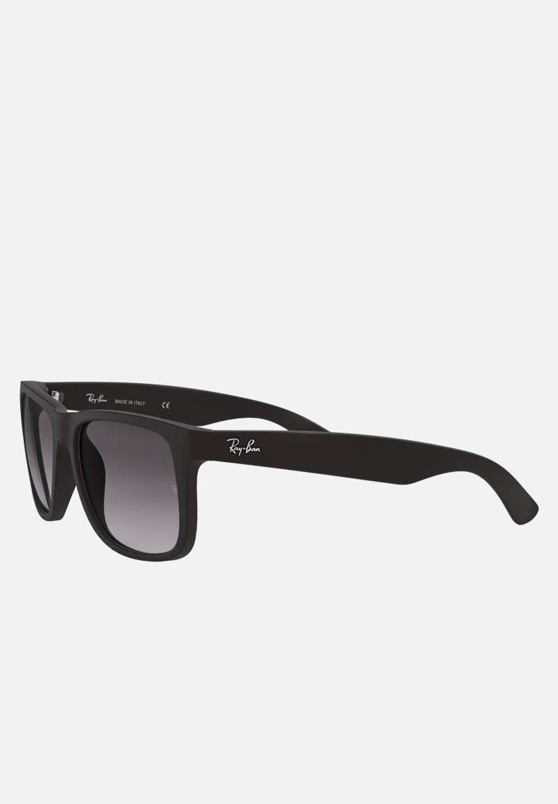 RAYBAN JUSTIN  BLACK RB4165