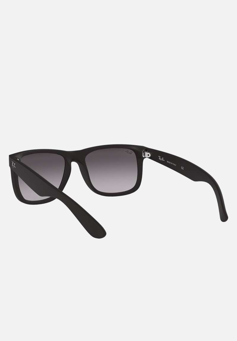 RAYBAN JUSTIN  BLACK RB4165