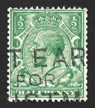 1911-28 GREAT BRITAIN KING GEORGE V