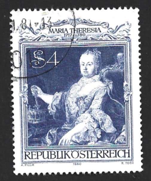 1980 AUSTRIA MARIA THERESA
