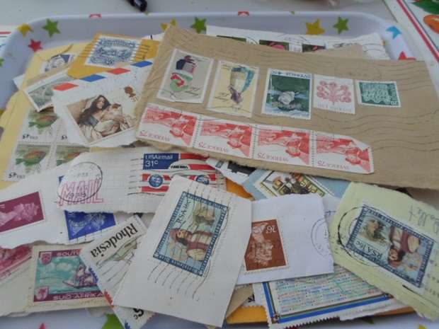 1000 X MIXED WORLD USED STAMPS ON PAPER GREAT LOT BARGAIN SEE PICS
