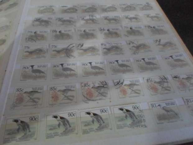 ALBUM RSA MINT AND USED STAMPS SOME HIGH VALUES SEE PICS